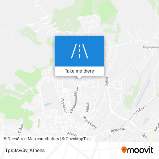 Γρεβενών map