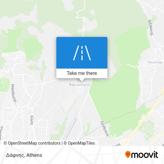 Δάφνης map