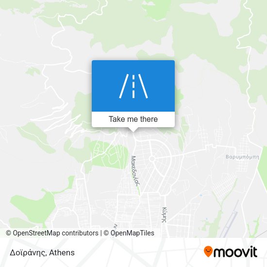 Δοϊράνης map