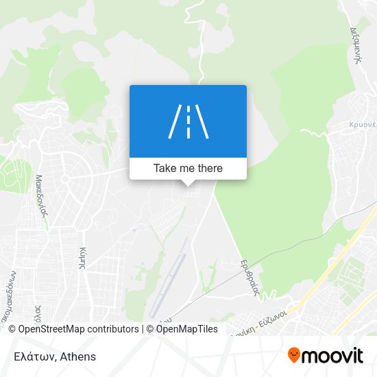 Ελάτων map