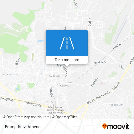 Εσπερίδων map