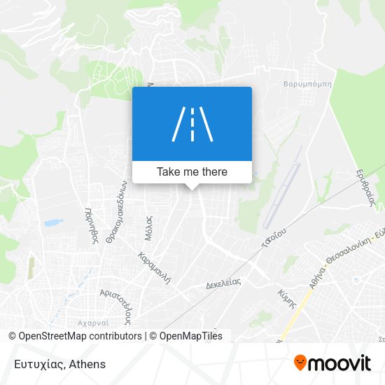 Ευτυχίας map