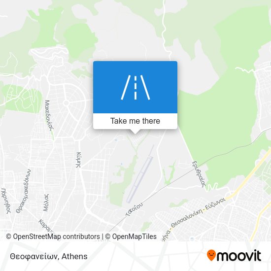 Θεοφανείων map