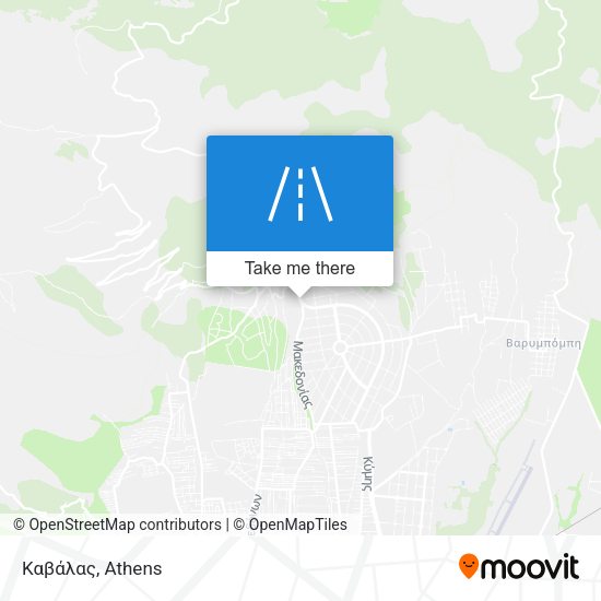 Καβάλας map