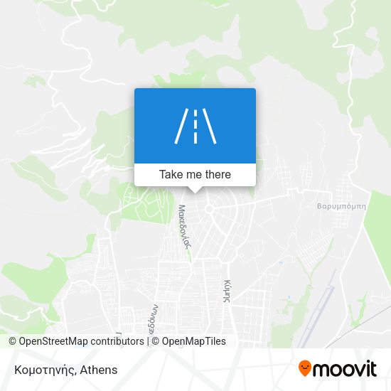 Κομοτηνής map