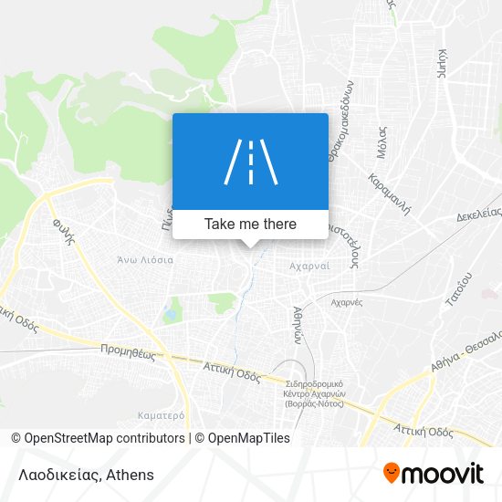 Λαοδικείας map