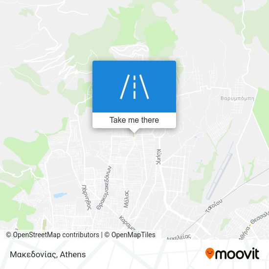Μακεδονίας map