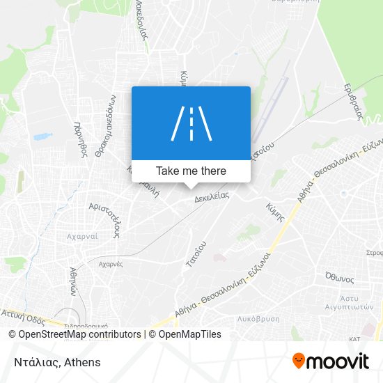 Ντάλιας map