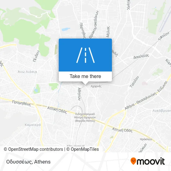 Οδυσσέως map