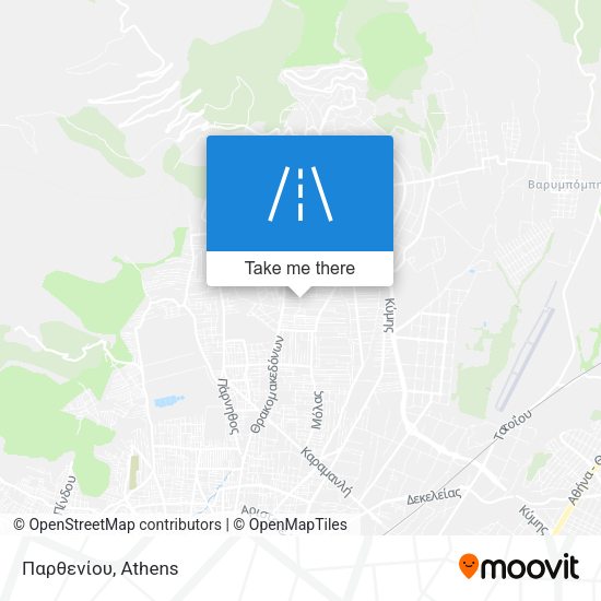 Παρθενίου map