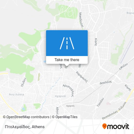 Πτολεμαΐδος map
