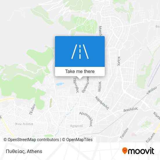 Πυθείας map