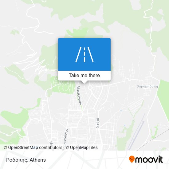 Ροδόπης map