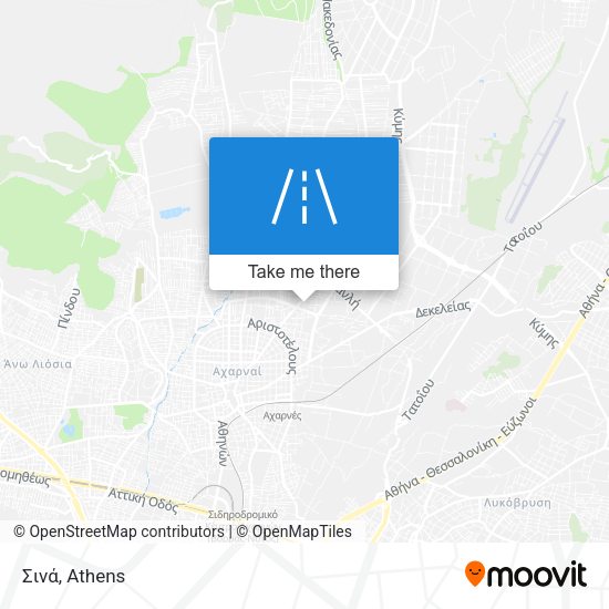 Σινά map