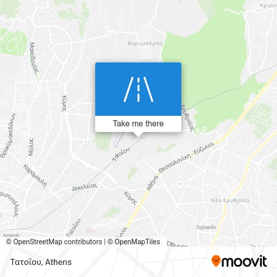 Τατοΐου map