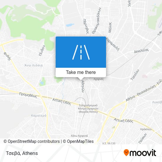Τσεβά map