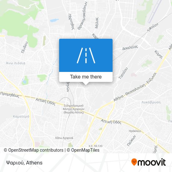 Ψαριού map