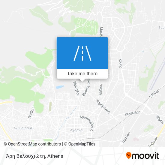 Άρη Βελουχιώτη map