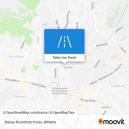Αγίου Κωνσταντίνου map