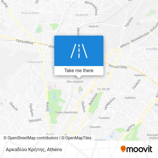 Αρκαδίου Κρήτης map