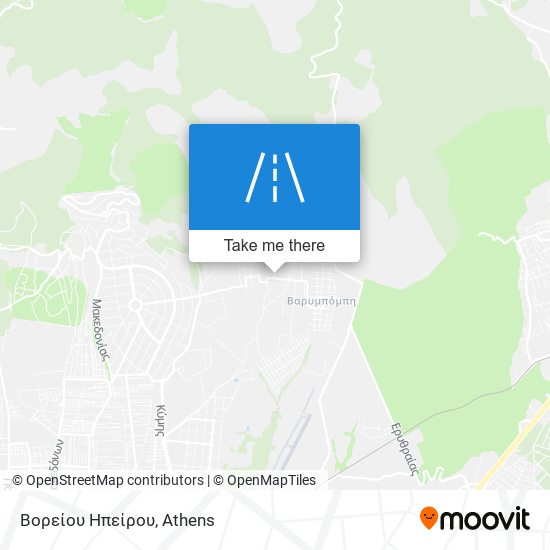 Βορείου Ηπείρου map