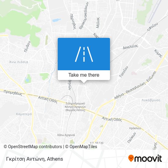 Γκρίτση Αντώνη map