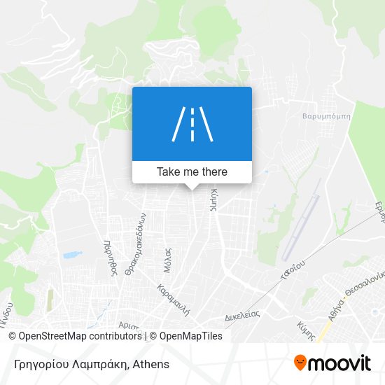 Γρηγορίου Λαμπράκη map
