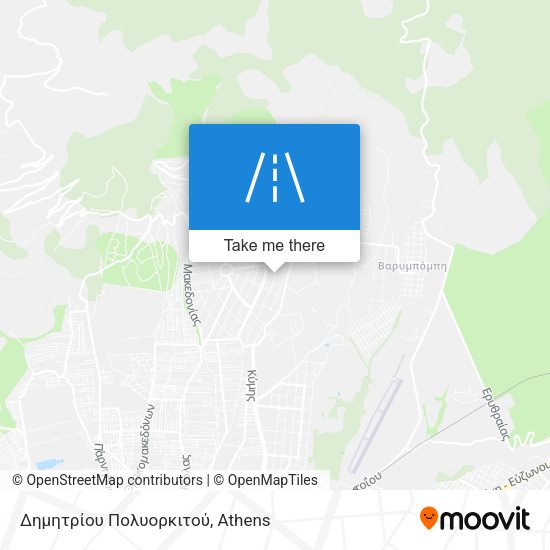 Δημητρίου Πολυορκιτού map