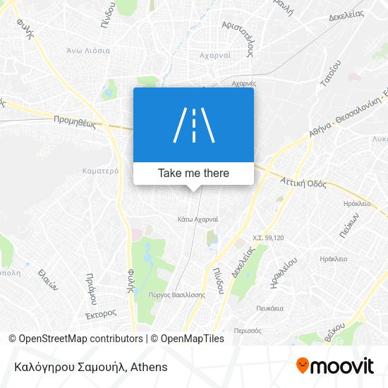 Καλόγηρου Σαμουήλ map