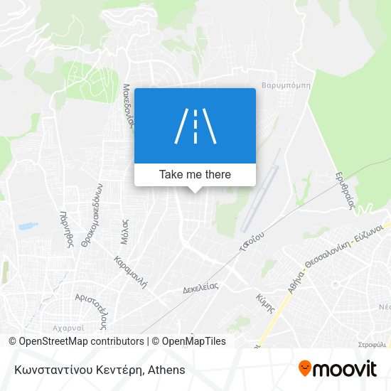 Κωνσταντίνου Κεντέρη map