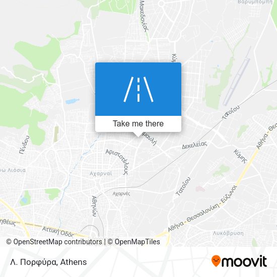 Λ. Πορφύρα map