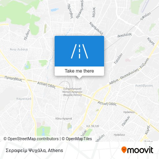Σεραφείμ Ψυχάλα map