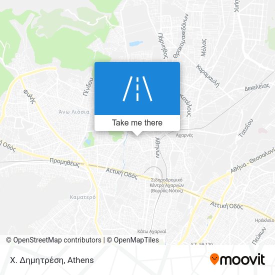 Χ. Δημητρέση map