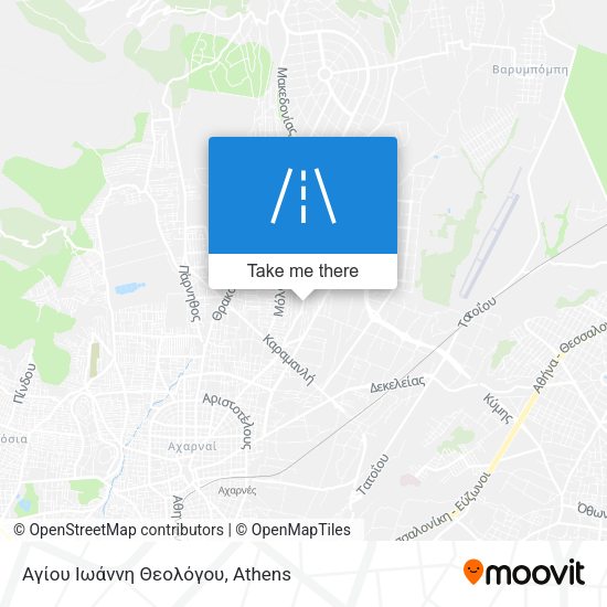 Αγίου Ιωάννη Θεολόγου map