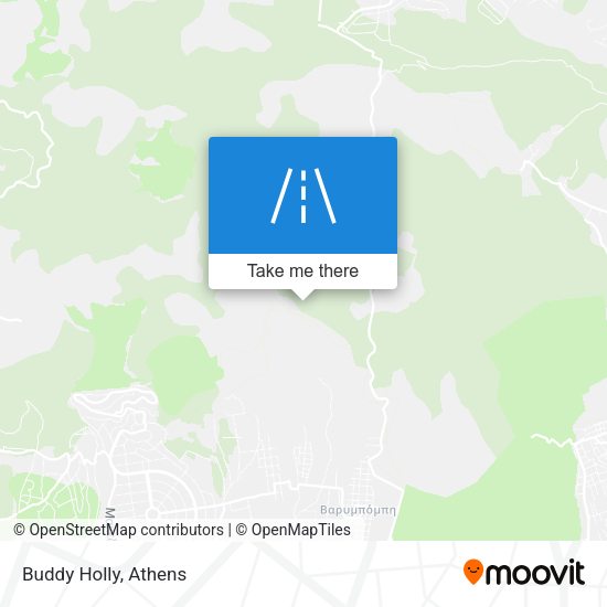 Buddy Holly map