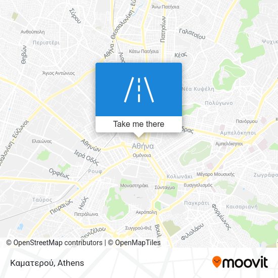 Καματερού map