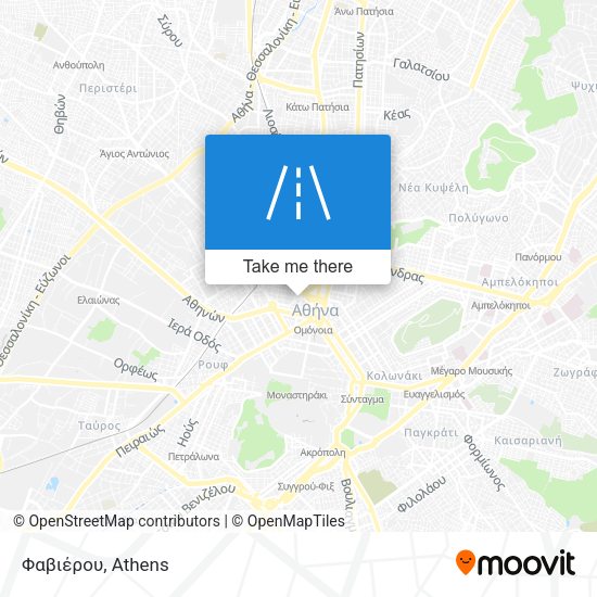 Φαβιέρου map