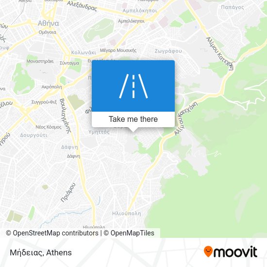 Μήδειας map