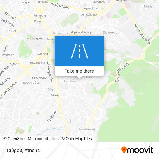 Ταύρου map