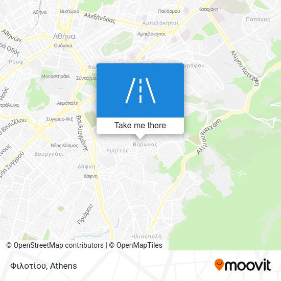 Φιλοτίου map