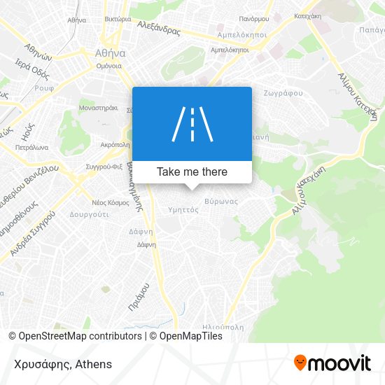 Χρυσάφης map
