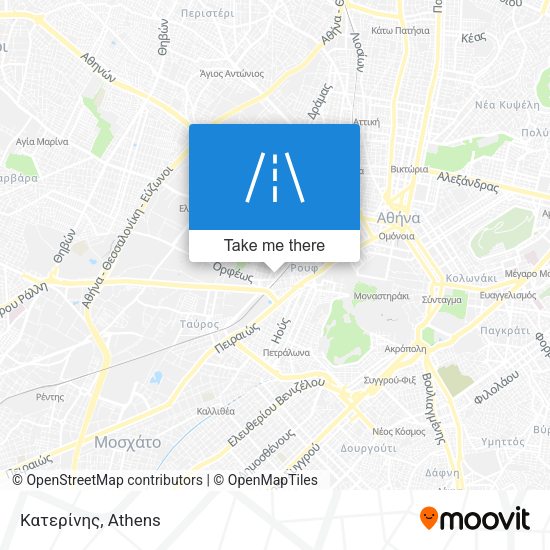 Κατερίνης map