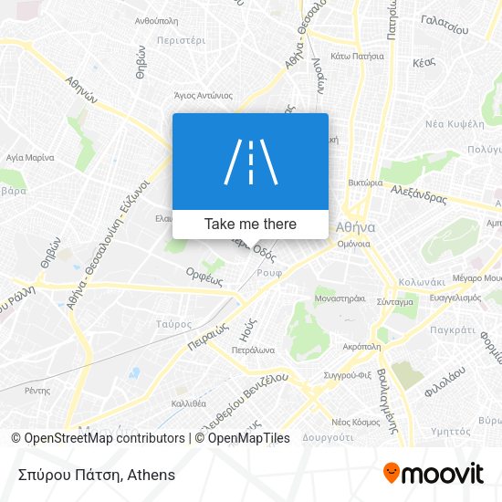 Σπύρου Πάτση map