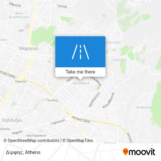Δίρφης map