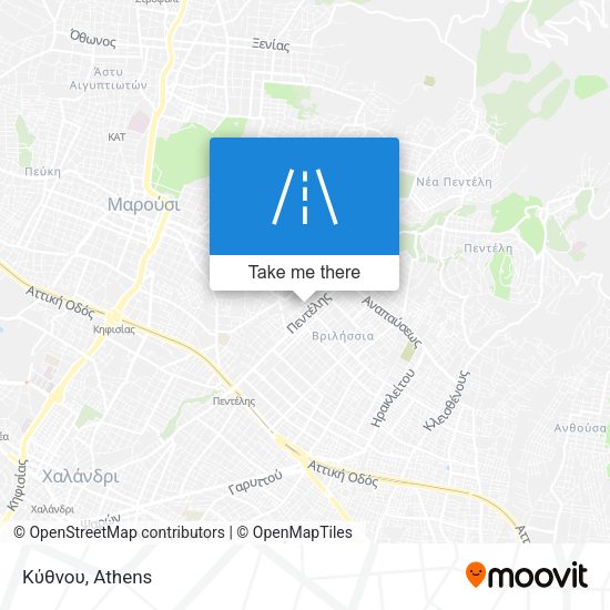 Κύθνου map