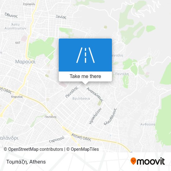 Τομπάζη map