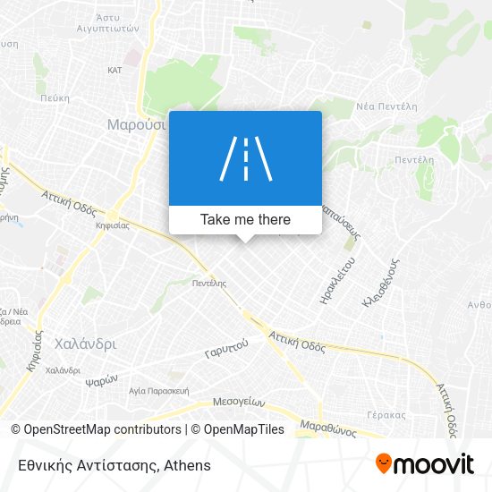Εθνικής Αντίστασης map