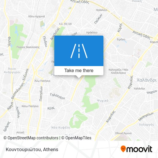 Κουντουριώτου map