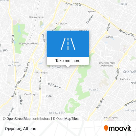 Ορφέως map
