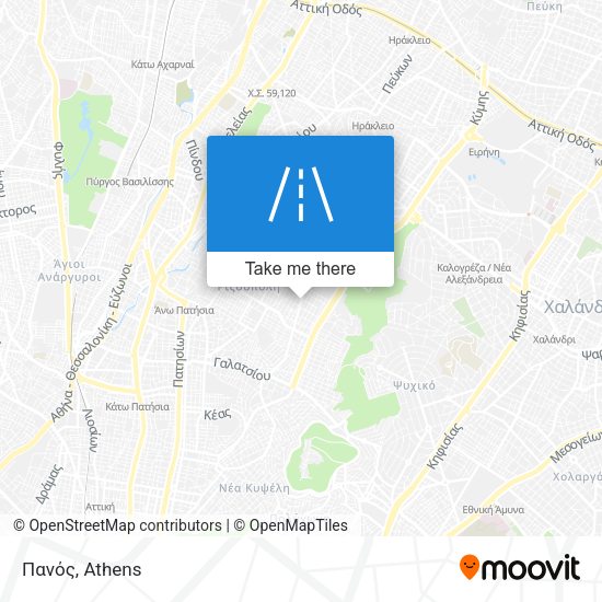 Πανός map